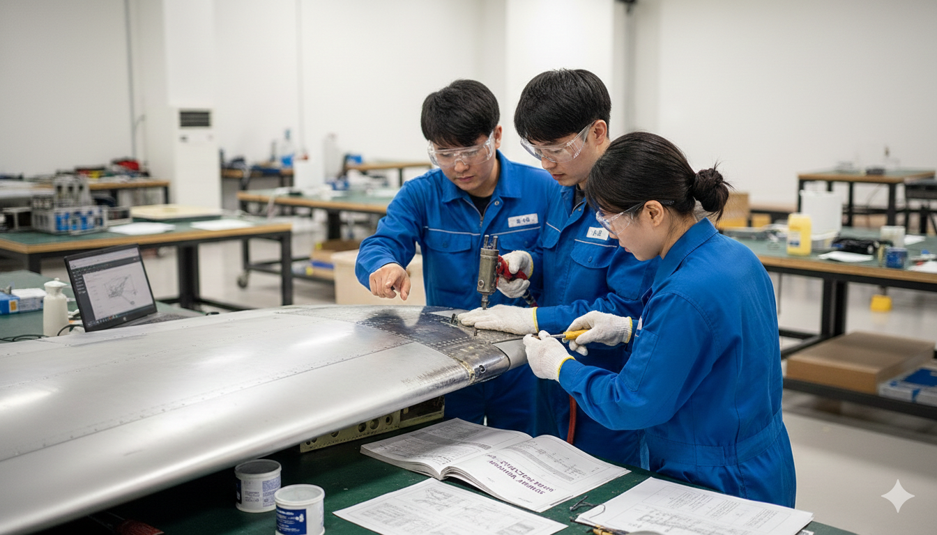 기체수리실습 – 판금(Sheet metal)